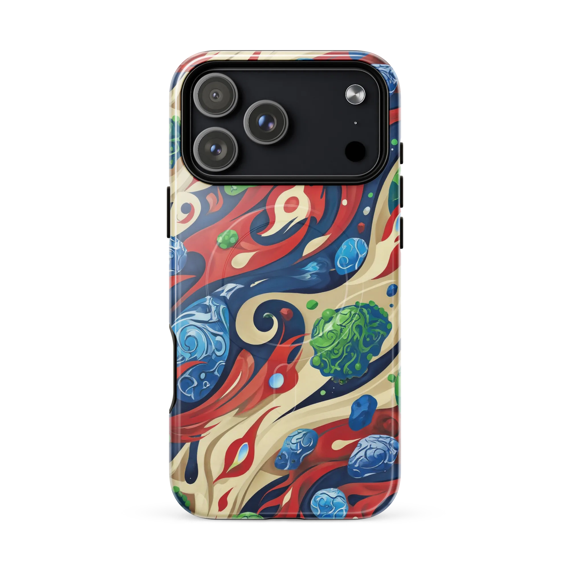 Cosmic Sgraffito on MagSafe Tough Case for iPhone® — Front