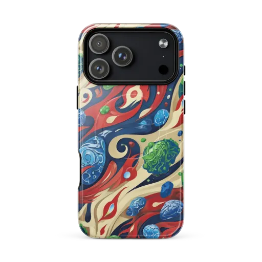 Cosmic Sgraffito on a MagSafe Tough Case for iPhone®