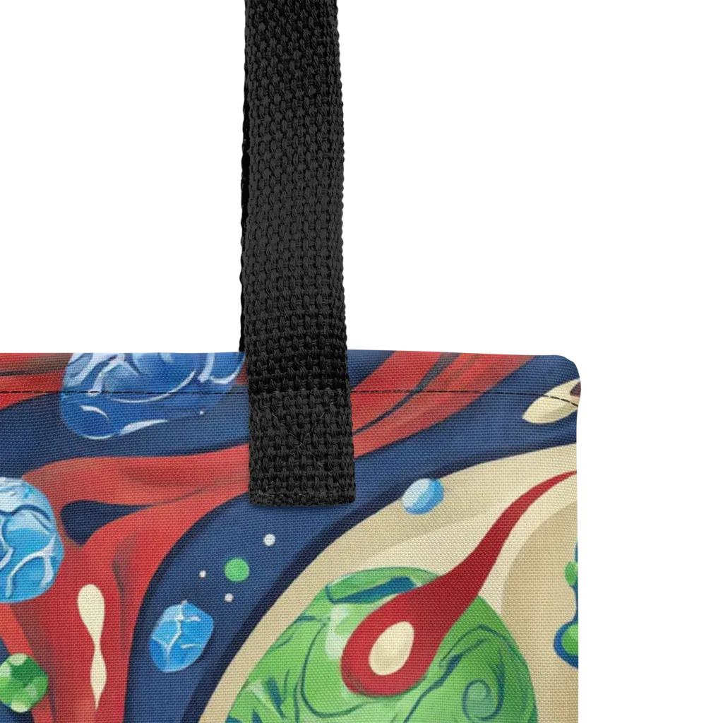 Cosmic Sgraffito on Tote Bag — Product details