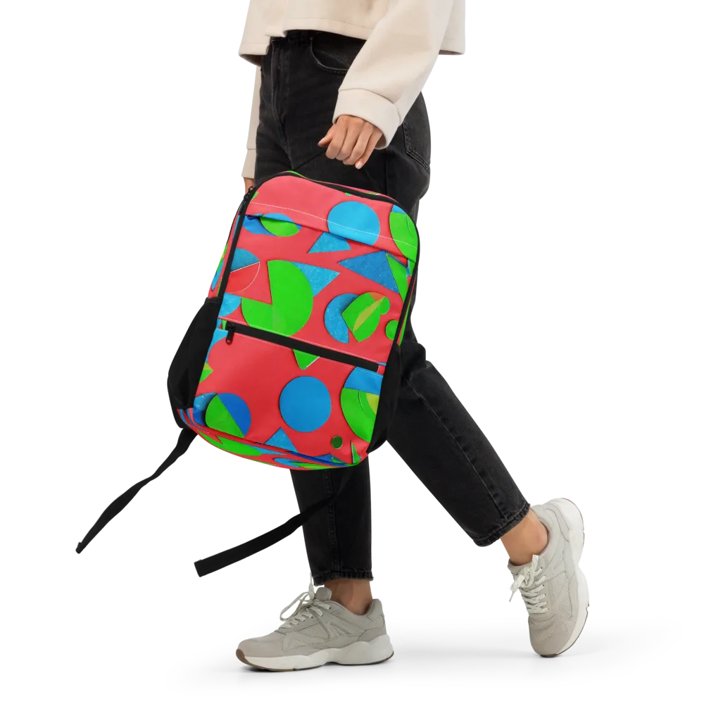 Chromatic Cutouts on Utility Backpack — Front