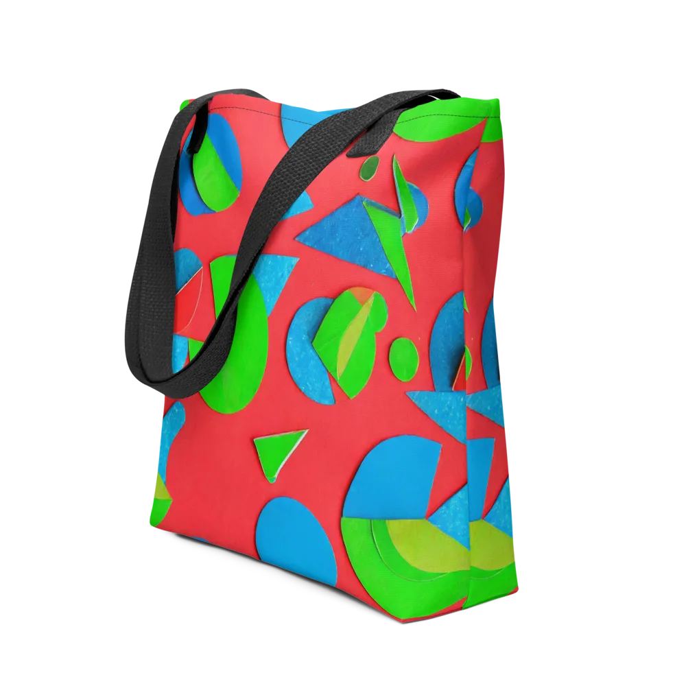 Chromatic Cutouts on Tote Bag — Front