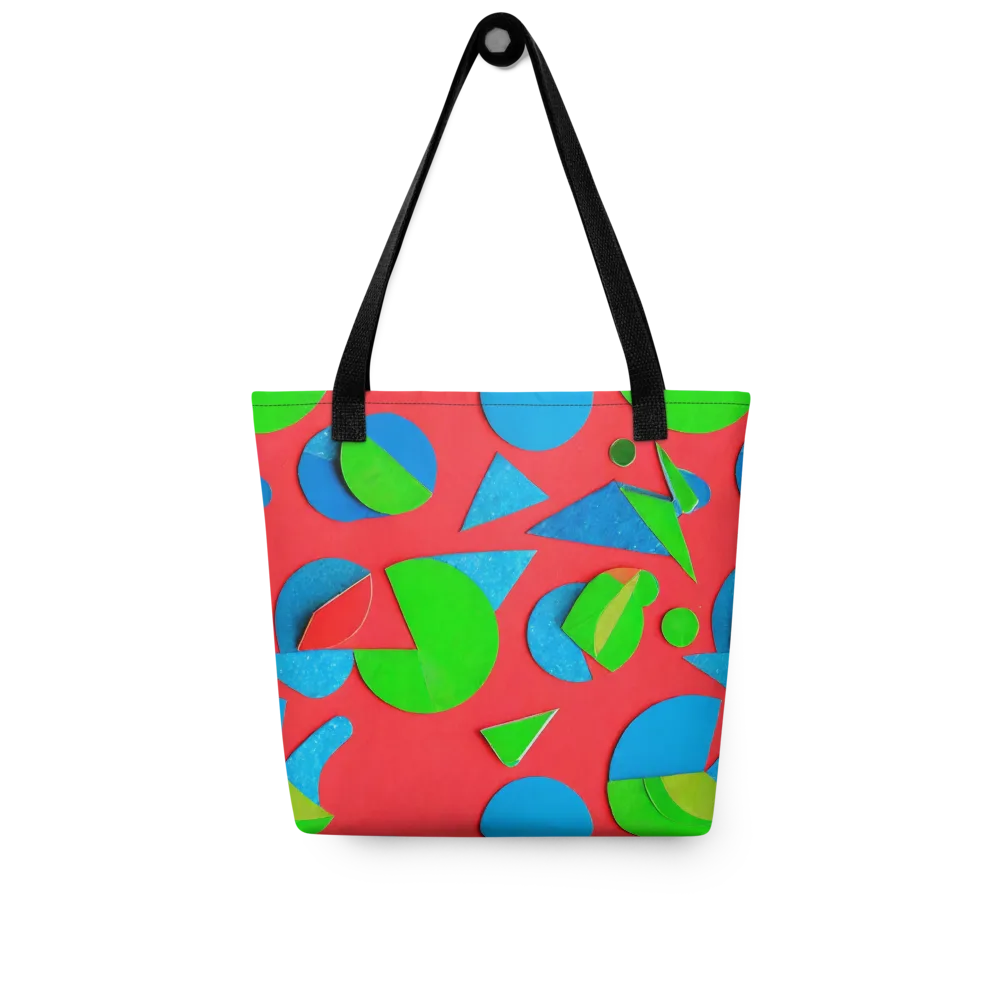 Chromatic Cutouts on Tote Bag — Front