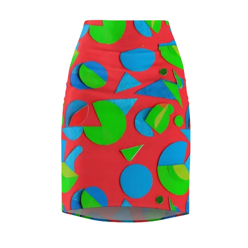 Chromatic Cutouts on a Pencil Skirt