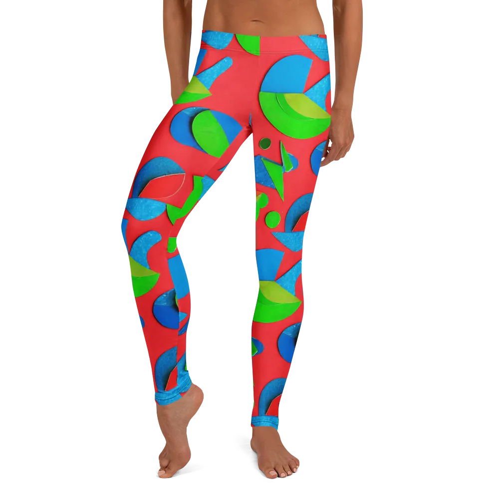 Chromatic Cutouts on Leggings — Front