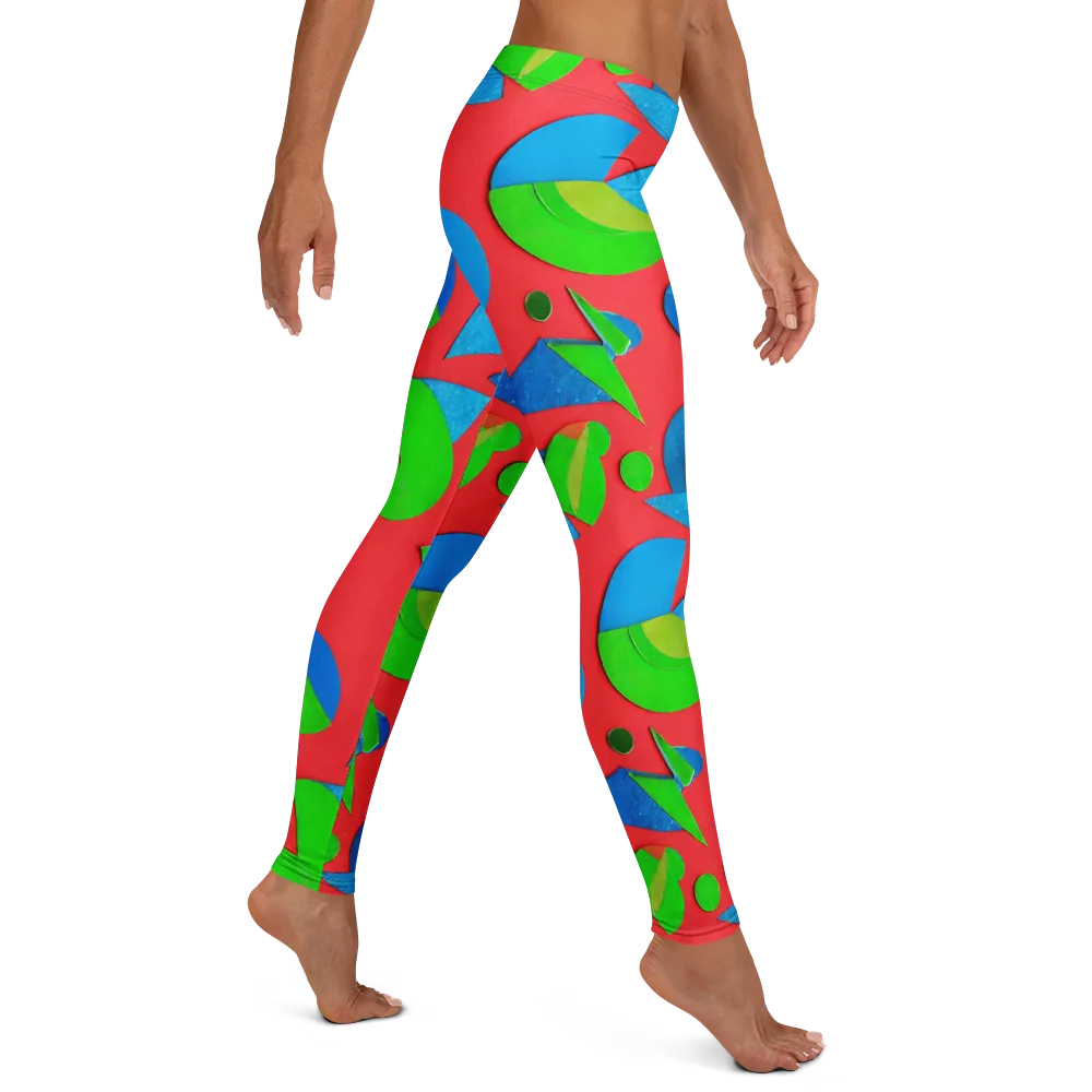 Chromatic Cutouts on Leggings — Right