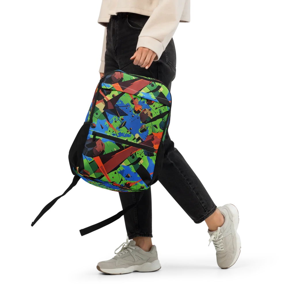 Impact Geometry on Utility Backpack — Front
