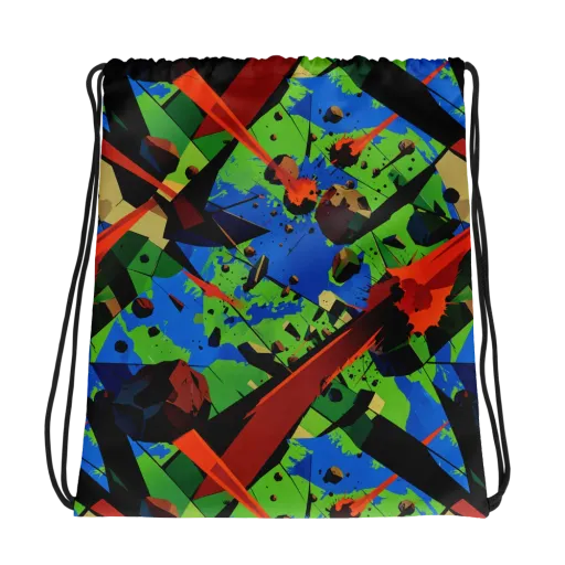 Impact Geometry on a Drawstring Bag