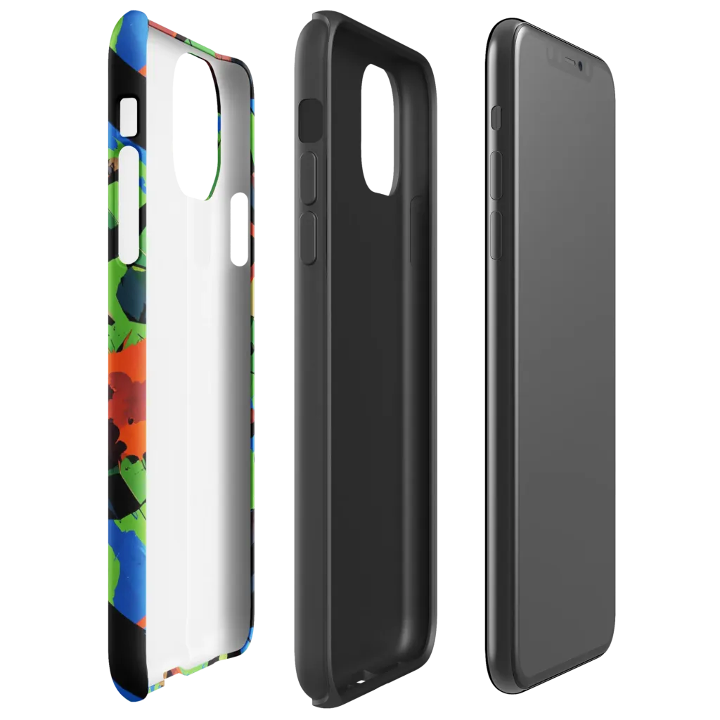 Impact Geometry on Tough Case for iPhone® — Right