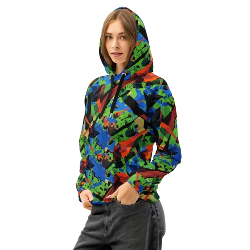 Impact Geometry on a Cotton Hoodie