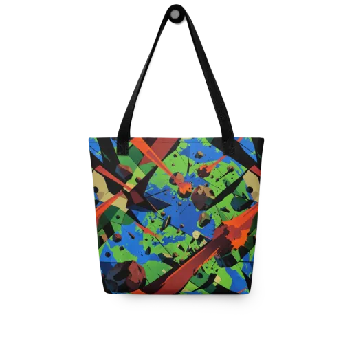 Impact Geometry on a Tote Bag