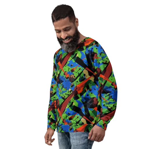 Impact Geometry on a Sweatshirt