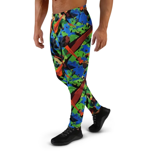 Impact Geometry on a Men's Joggers