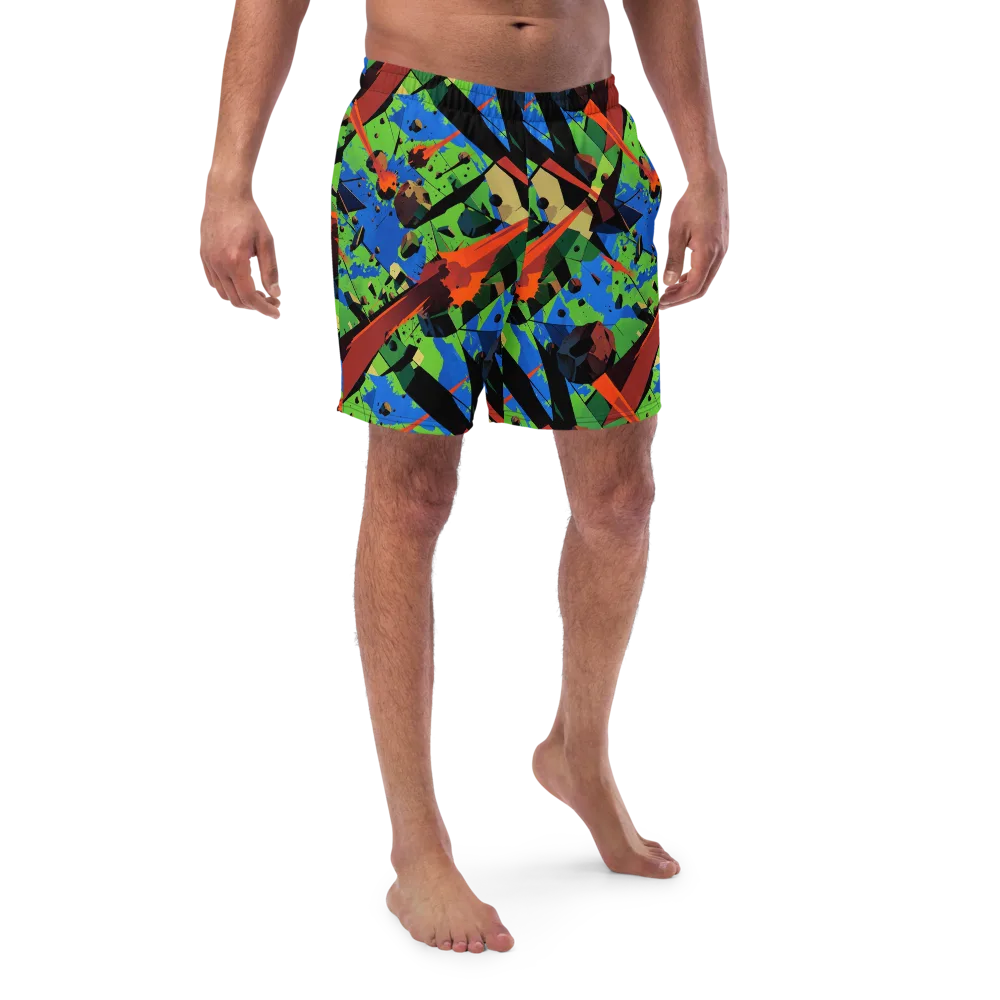 Impact Geometry on Swim Trunks — Front