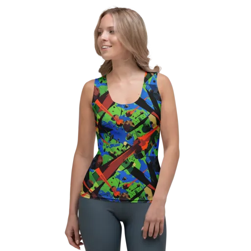 Impact Geometry on a Women's Tank Top