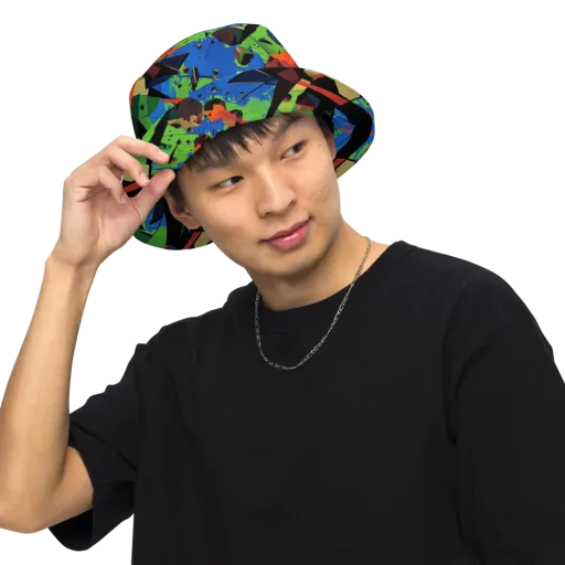 Impact Geometry on a Reversible Bucket Hat