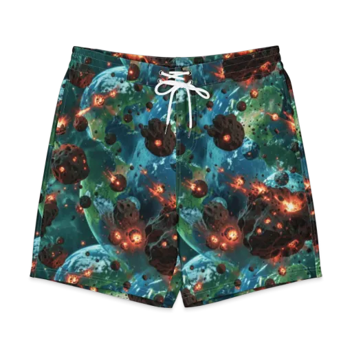 Magma Meridian on a Men's Board Shorts