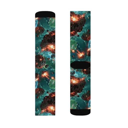 Magma Meridian on a Socks