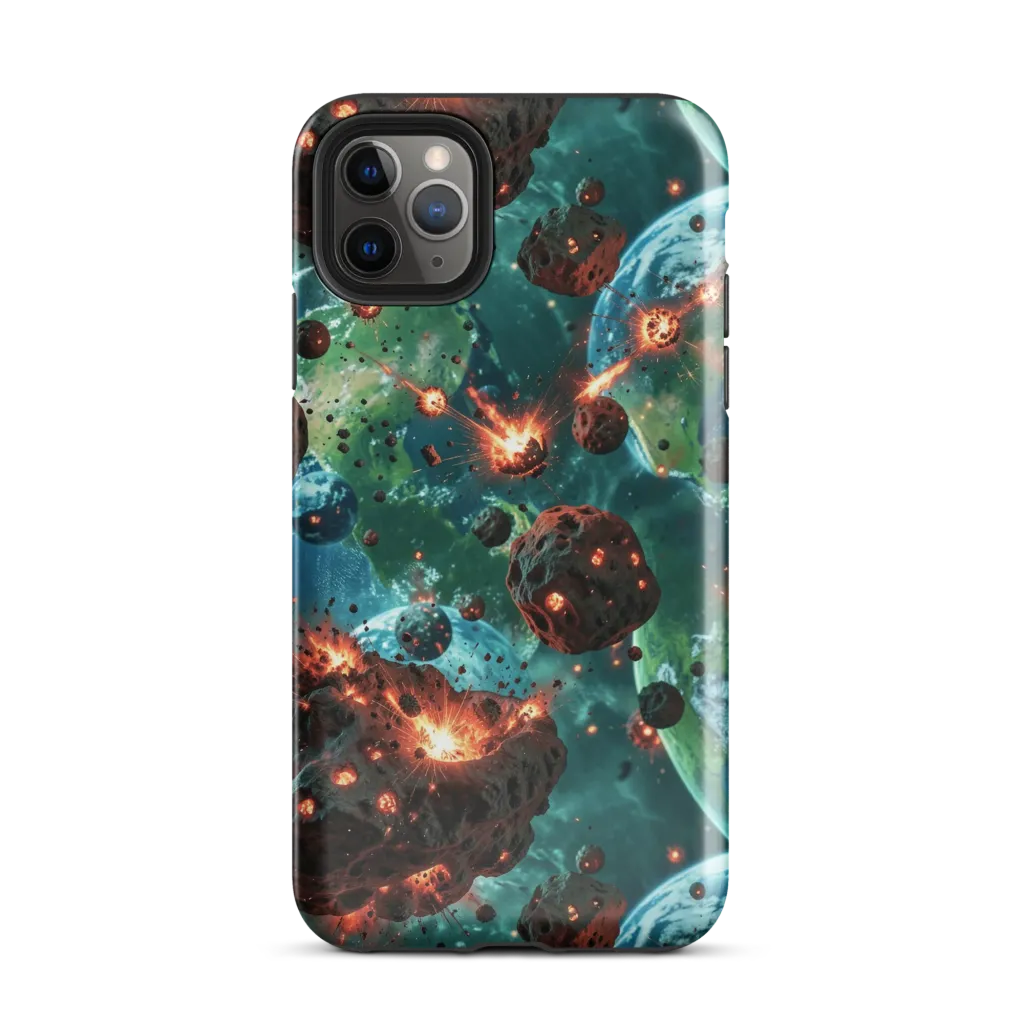 Magma Meridian on Tough Case for iPhone® — Front