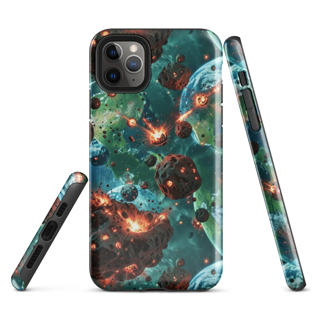 Magma Meridian on Tough Case for iPhone® — Front