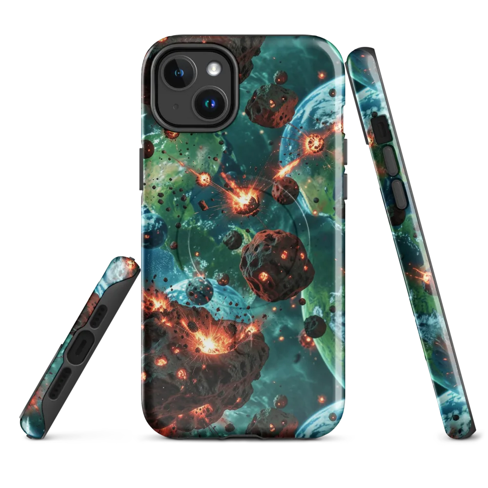 Magma Meridian on MagSafe Tough Case for iPhone® — Front