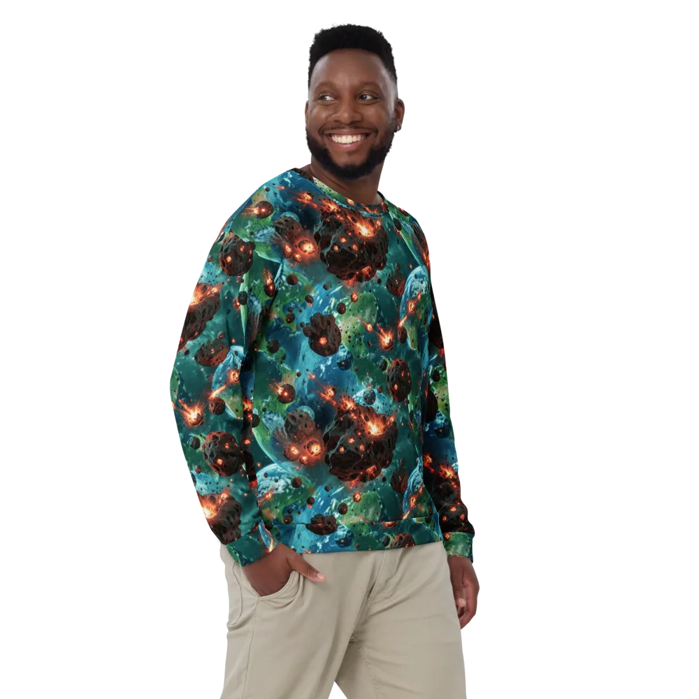 Magma Meridian on Sweatshirt — Front