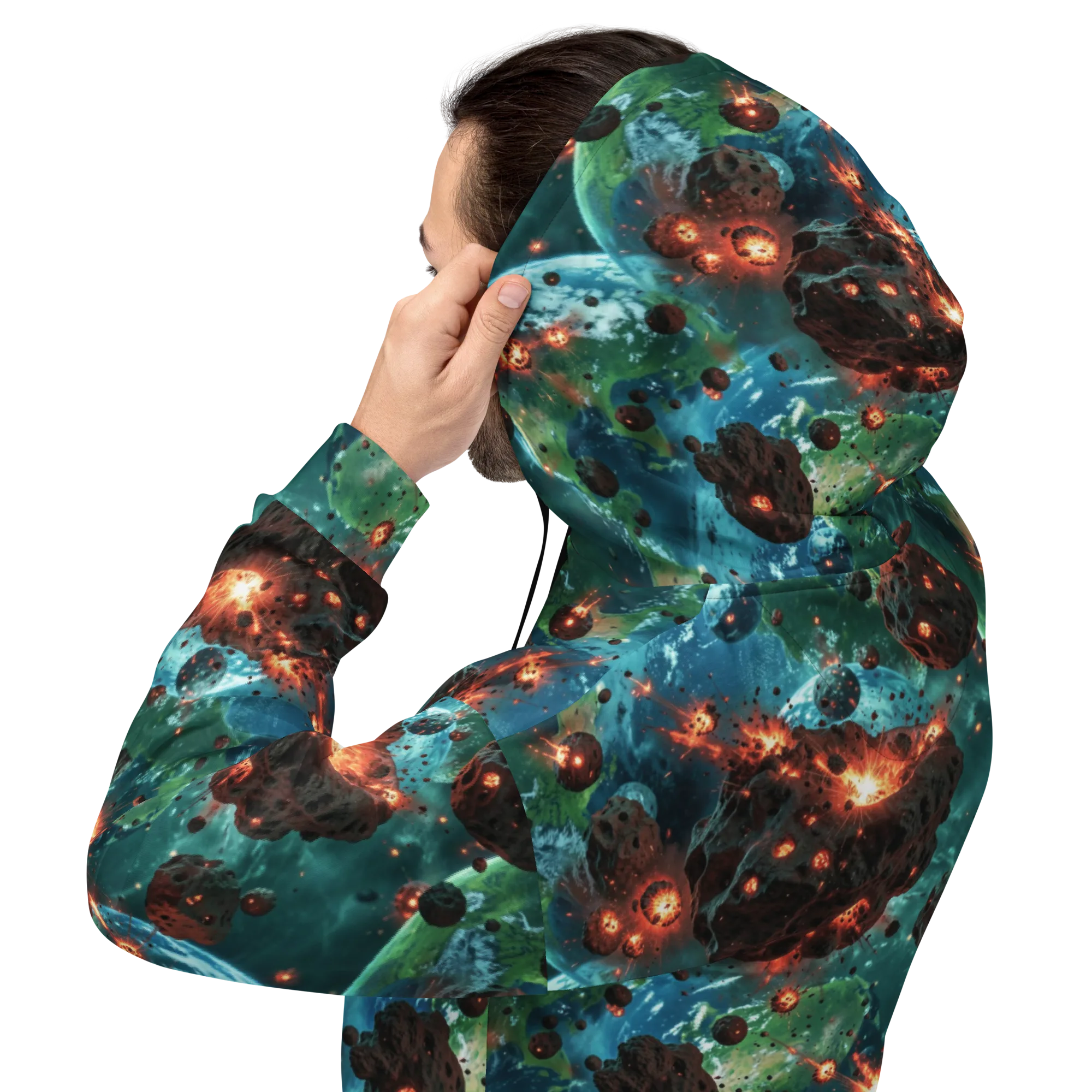 Magma Meridian on Hoodie — Back