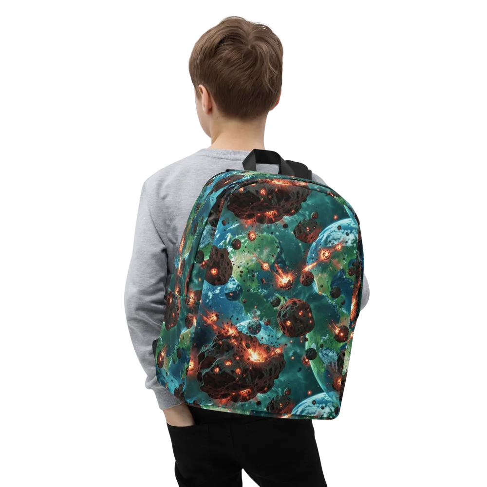 Magma Meridian on Minimalist Backpack — Zoomed-in