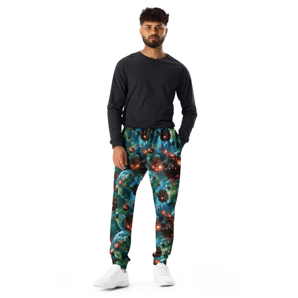Magma Meridian on Men's Joggers — Front