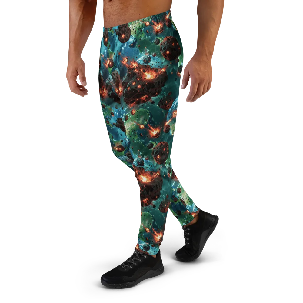 Magma Meridian on Men's Joggers — Left
