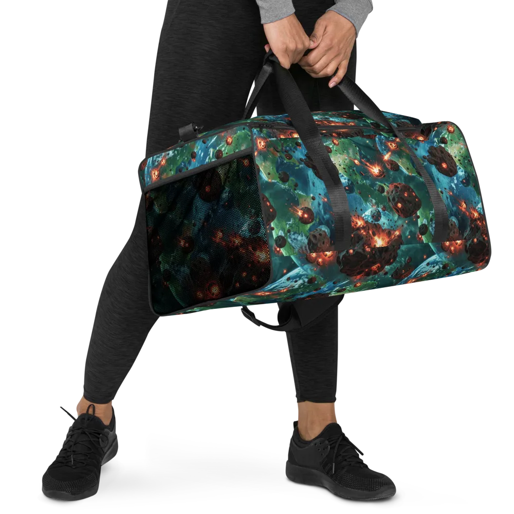 Magma Meridian on Duffle Bag — Right Front