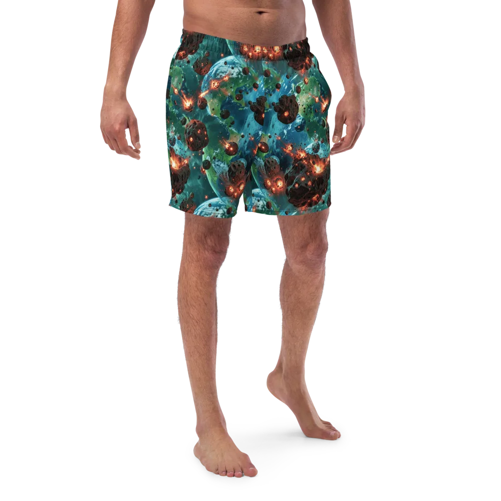 Magma Meridian on Swim Trunks — Front