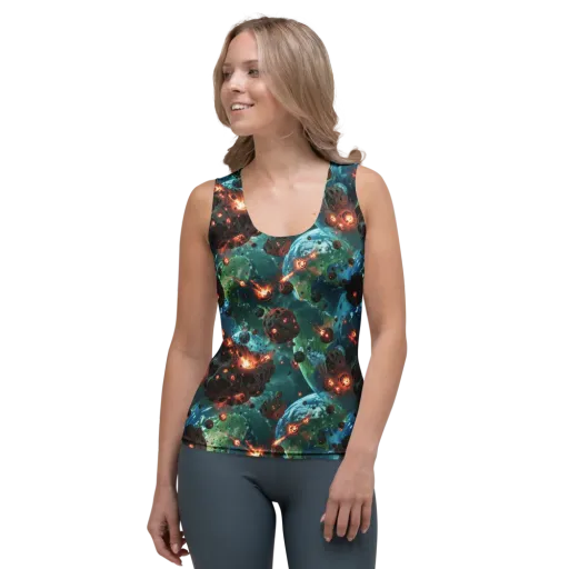 Magma Meridian on a Women's Tank Top
