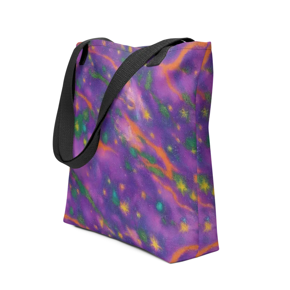 Violet Comet Garden on Tote Bag — Front