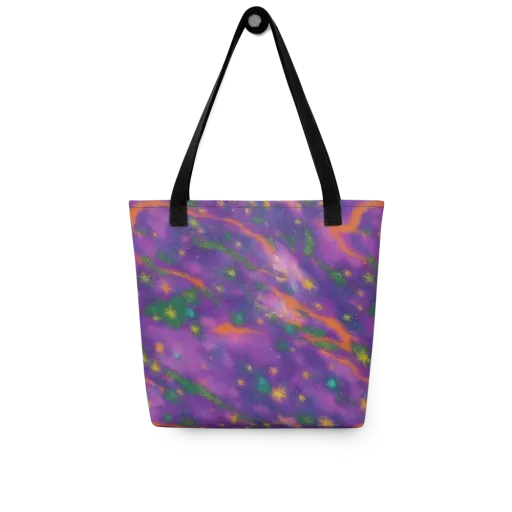 Violet Comet Garden on a Tote Bag
