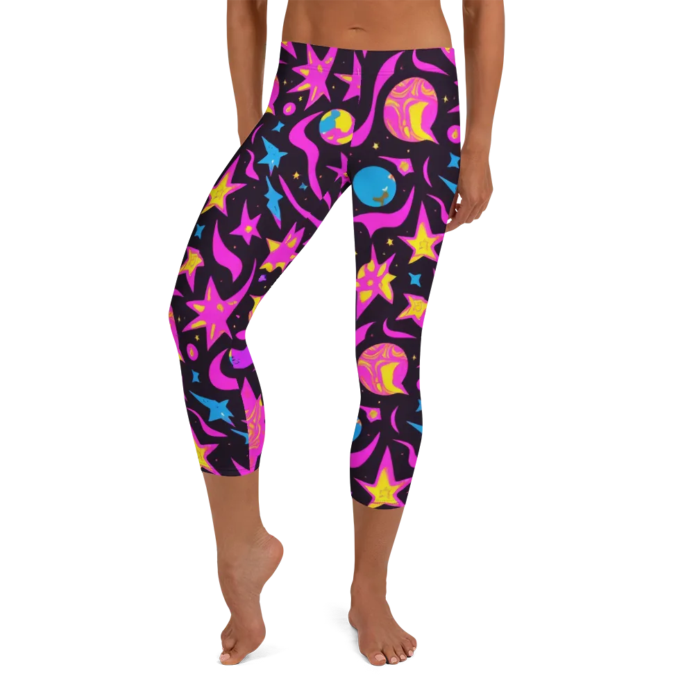 Nova After Dark on Capri Leggings — Front