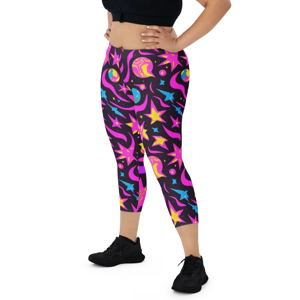 Nova After Dark on Capri Leggings — Front