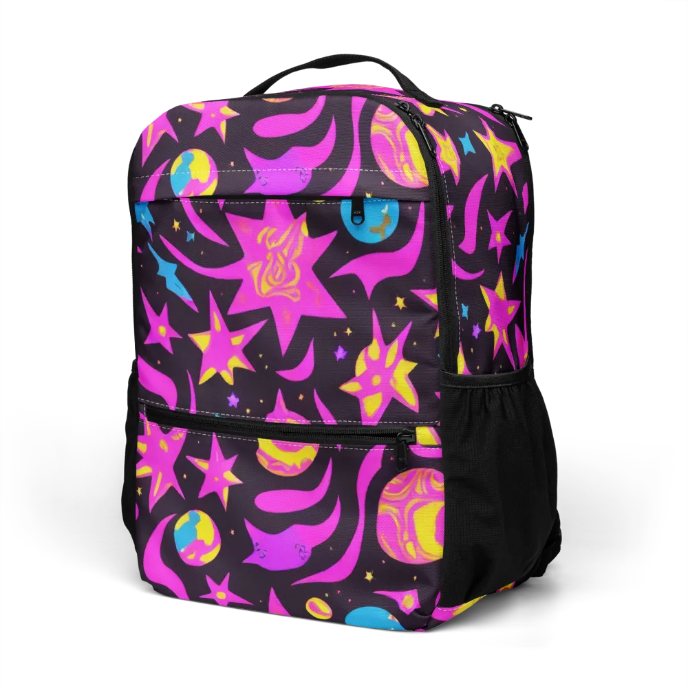 Nova After Dark on Utility Backpack — Left Front
