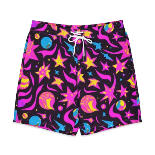 Nova After Dark on a Men's Board Shorts