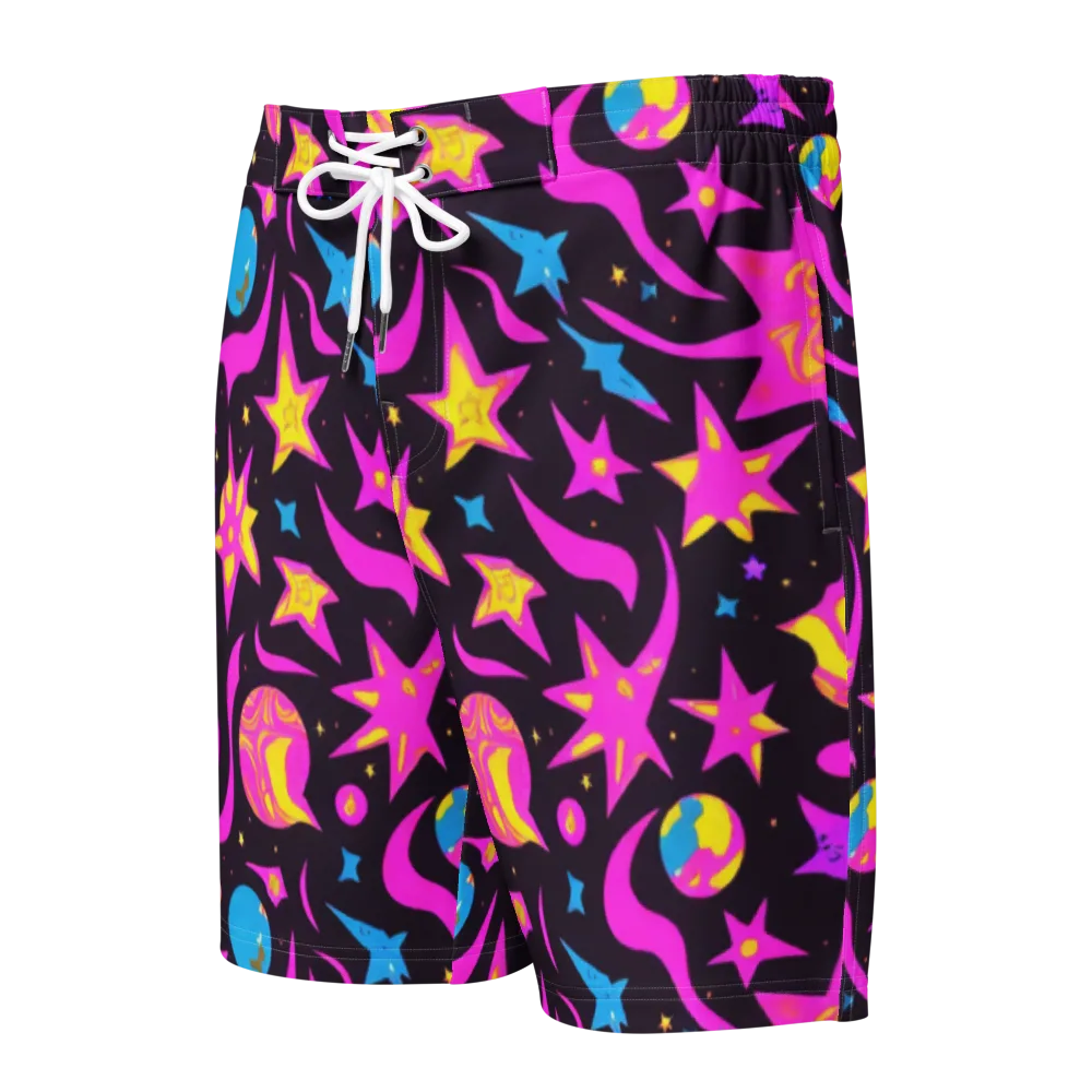 Nova After Dark on Men's Board Shorts — Front