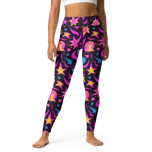 Nova After Dark on a Yoga Leggings