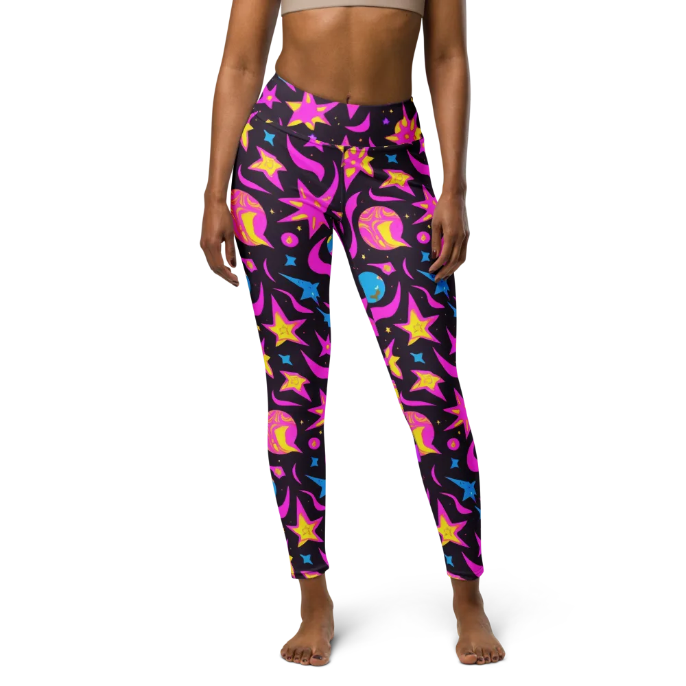 Nova After Dark on Yoga Leggings — Front