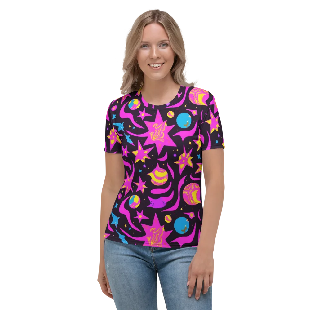 Nova After Dark on Women's Crew Neck T-Shirt — Front