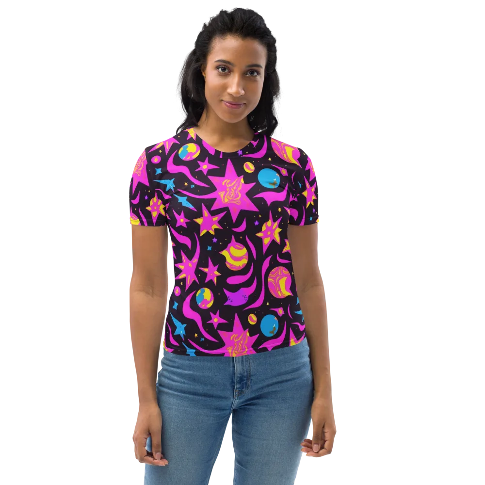 Nova After Dark on Women's Crew Neck T-Shirt — Front