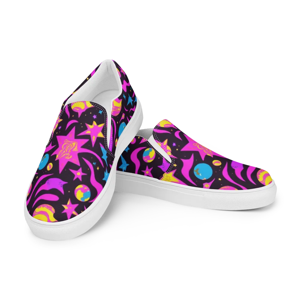 Nova After Dark on Men's Slip-On Canvas Shoes — Left Front