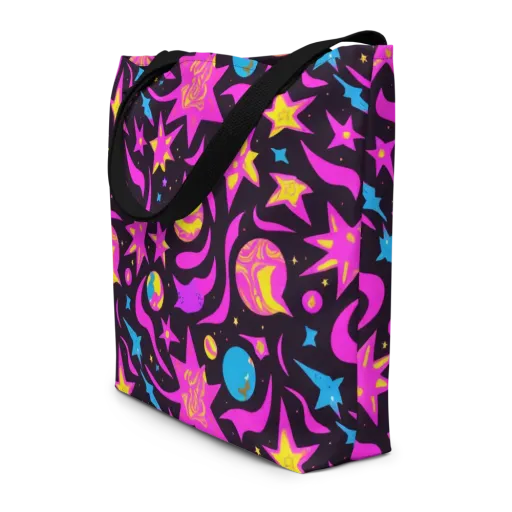 Nova After Dark on a Large Tote Bag W/ Pocket