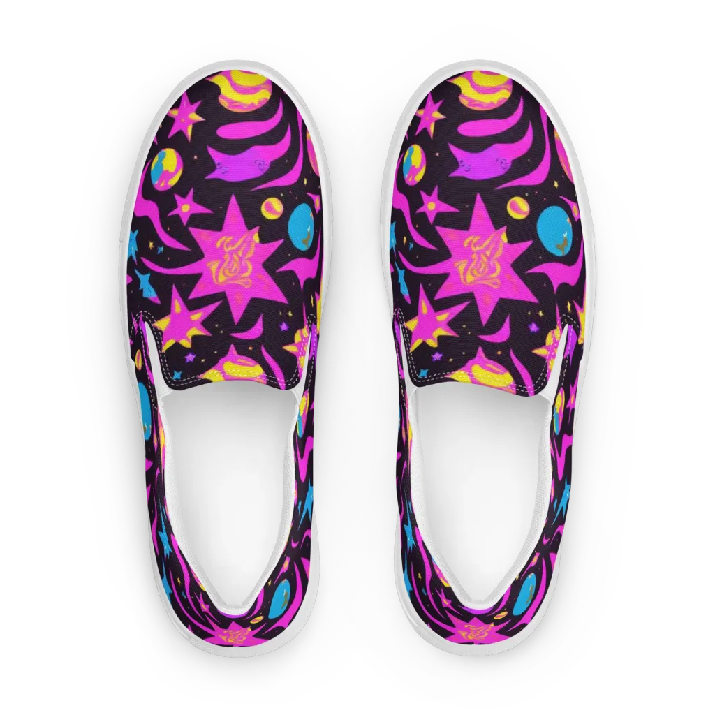 Nova After Dark on Women's Slip-On Canvas Shoes — Front