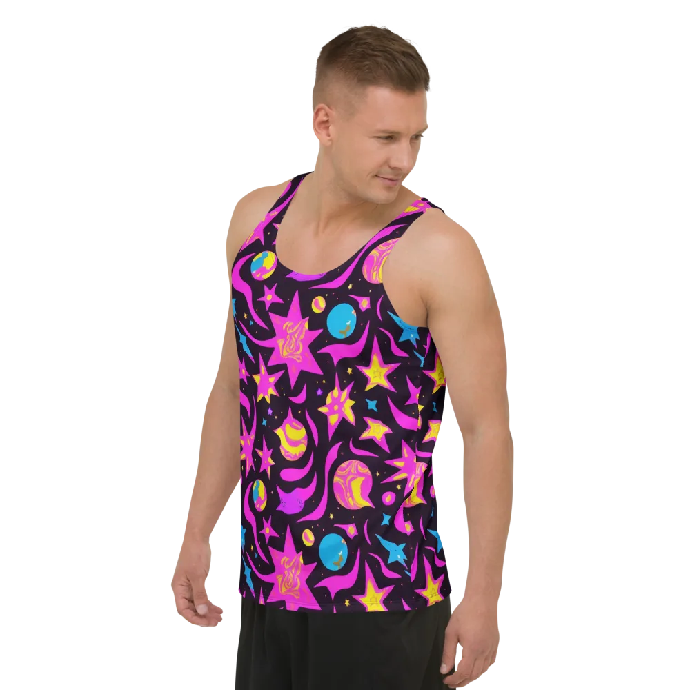 Nova After Dark on Men's Tank Top — Left Front