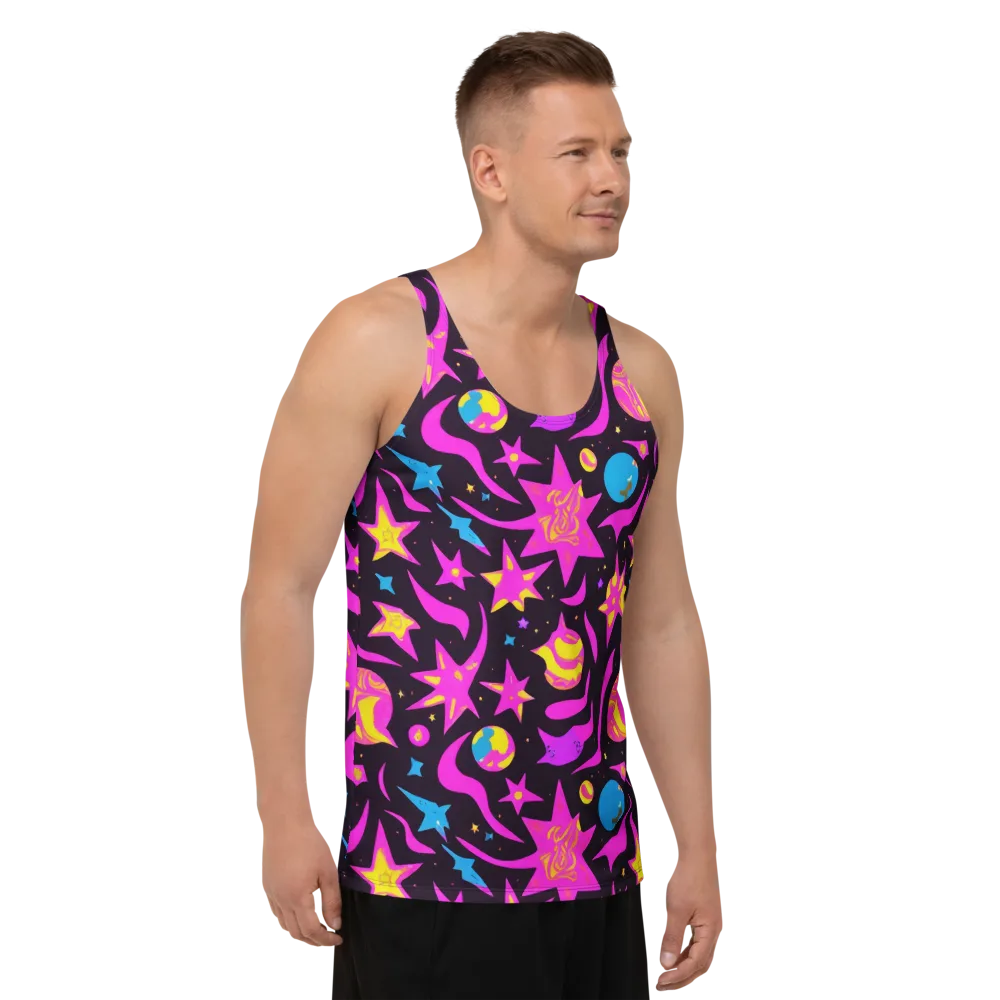 Nova After Dark on Men's Tank Top — Right Front