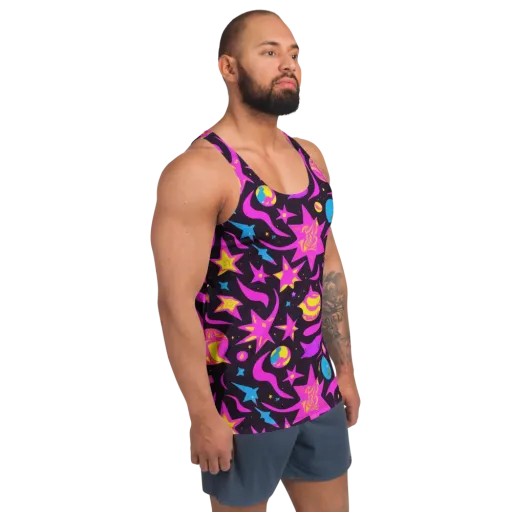 Nova After Dark on a Men's Tank Top