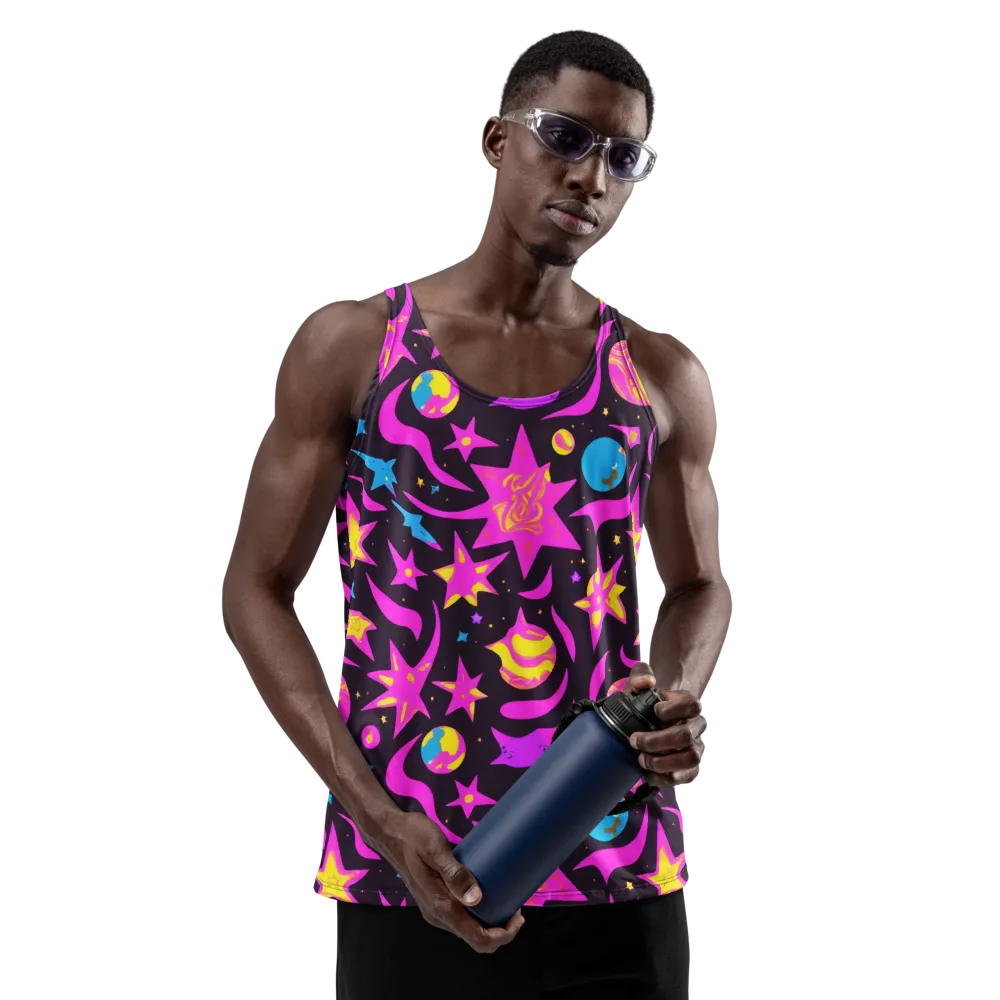 Nova After Dark on Men's Tank Top — Front